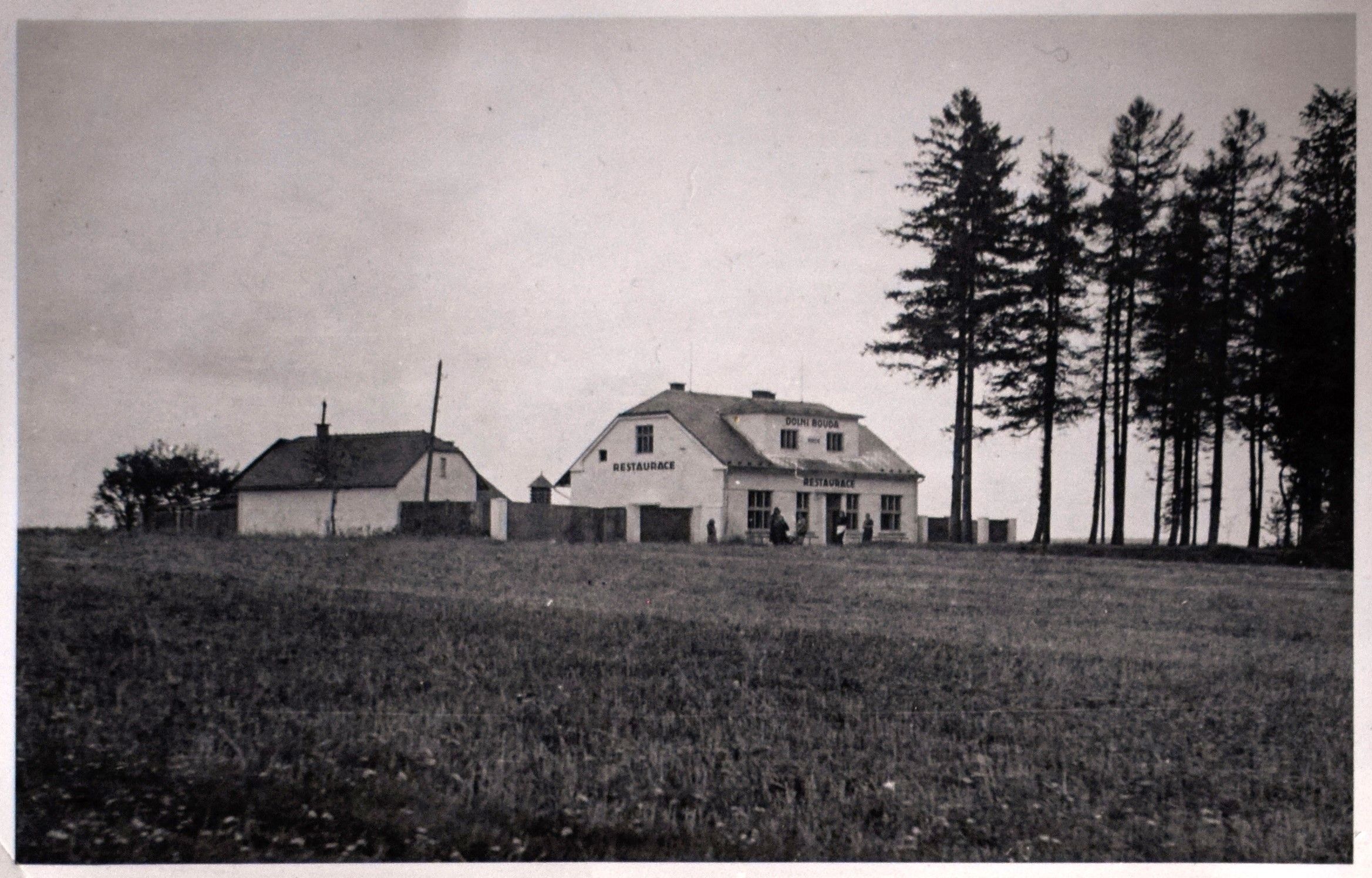 Dolní bouda - historická fotografie